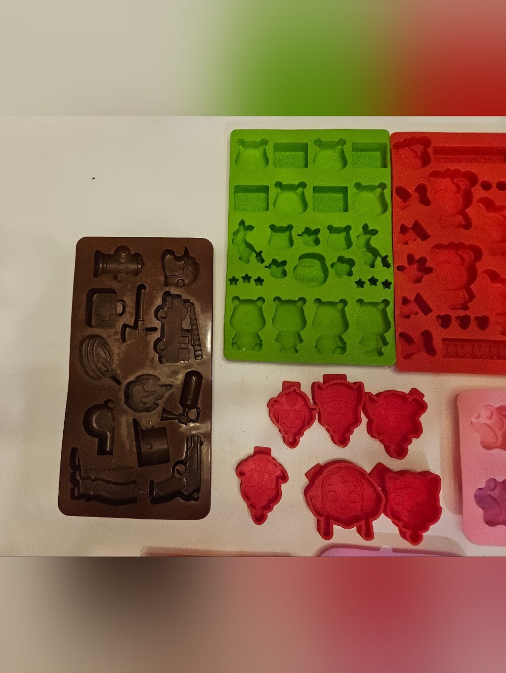 Assorted Disney, Paw Patrol, Bluey Silicone Molds - Picture 4 of 5